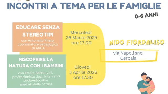 Incontri a tema per le famiglie