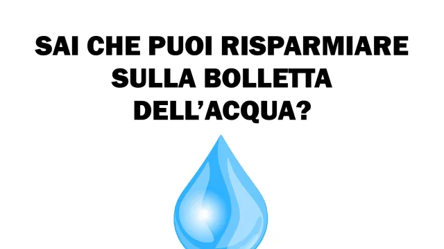 Bonus idrico