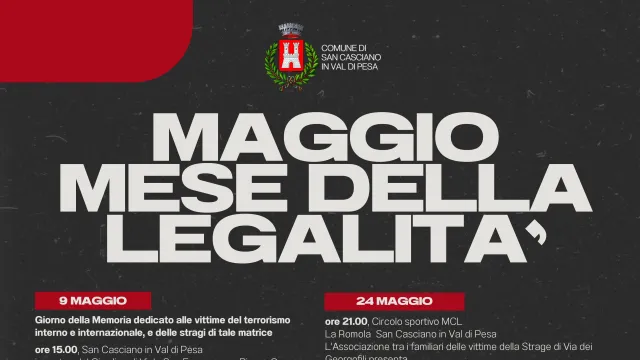 Maggio mese della Legalità