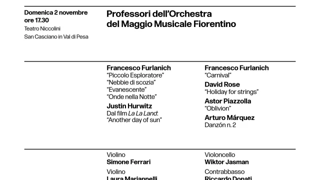 Concerto 2 novembre