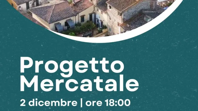 locandina incontro "Progetto Mercatale"